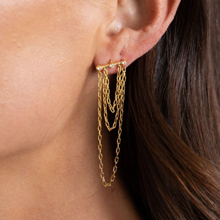 Summer Chain Drop Earring - Boutique Bella BellaEarring