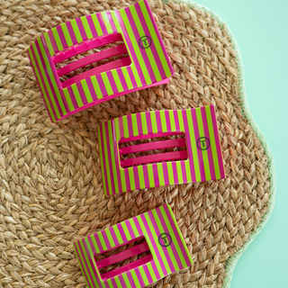 Summer Crush | Large | Flat Rectangle Hair Clip - Boutique Bella BellaHair Clip