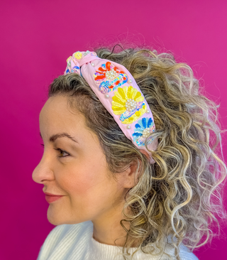 Summer Sea Shell Headband - Boutique Bella BellaDistress