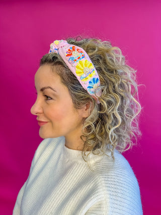 Summer Sea Shell Headband - Boutique Bella BellaDistress