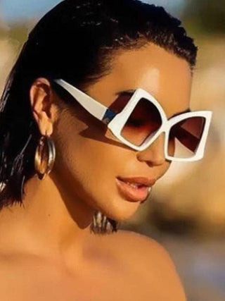 Sun - Protection Geometric Sunglasses Accessories - Boutique Bella BellaSunglasses