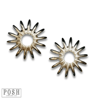 Sunburst post earring - LC - Boutique Bella BellaEarrings