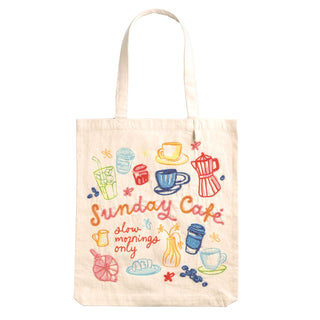Sunday Café Beaded Tote - Boutique Bella BellaTote Bag