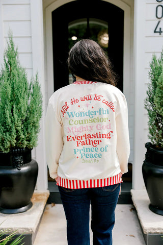Sunday Sweatshirt - Isaiah 9:6 - Boutique Bella BellaSweatshirt