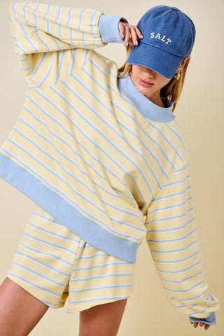 Sunrise Beach Stripe Top - Boutique Bella BellaTop