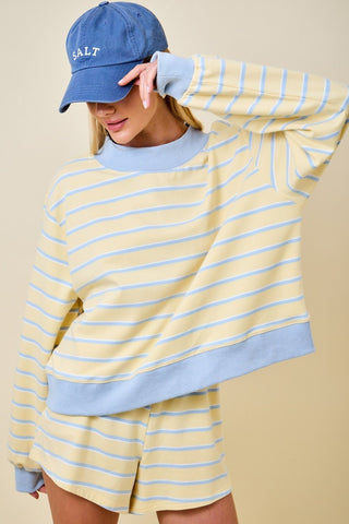 Sunrise Beach Stripe Top - Boutique Bella BellaTop