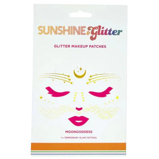 Sunshine &Glitter Face Tattoos - Boutique Bella Bellatemporary Tattoo