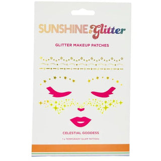 Sunshine &Glitter Face Tattoos - Boutique Bella Bellatemporary Tattoo