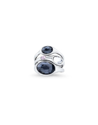 Sunshine - Ring with Crystals with Different Sizes - Boutique Bella BellaUno De 50 - Ring