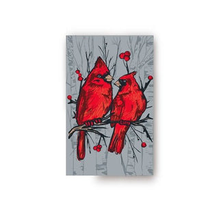 Super Soft Cardinal Birds Blanket - Boutique Bella BellaBlanket