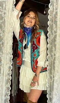 Suzani Velvet Gilets (Vests) - Boutique Bella BellaVest