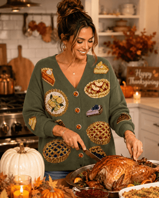 Sweet As Pie Cardigan(Preorder) - Boutique Bella BellaCardigan