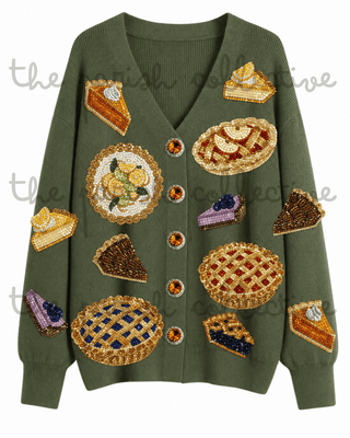 Sweet As Pie Cardigan(Preorder) - Boutique Bella BellaCardigan