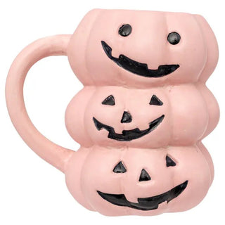 Sweet & Spooky Pink Jack-O-Stack Mug - Boutique Bella BellaMug