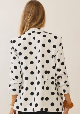 Sweet Spot Collared Blazer - Boutique Bella BellaBlazer
