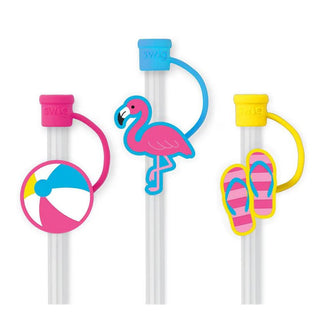Swig Flamingo Straw Topper Set - Boutique Bella BellaStraw Toppers