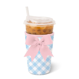 Swig Gingham Iced Cup Coolie (Medium) - Boutique Bella Bellacoolie