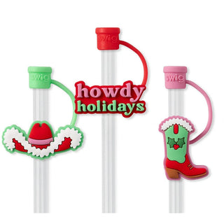 Swig Howdy Holidays Straw Topper Set - Boutique Bella BellaStraw Topper