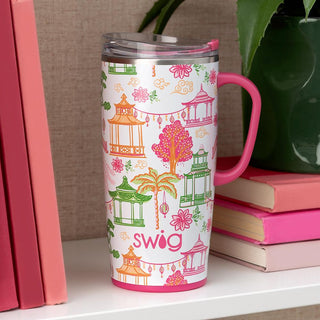 Swig Pagoda Paradise Travel Mug 22oz - Boutique Bella BellaSwig Tumbler