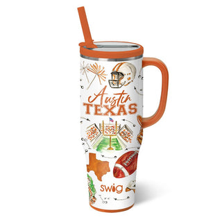 Swig Tailgates in Austin Mega Mug 40oz - Boutique Bella BellaTumbler