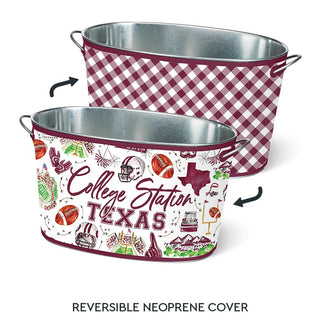 Swig Tailgates in College Station Party Tub Cover - Boutique Bella BellaTub Cover