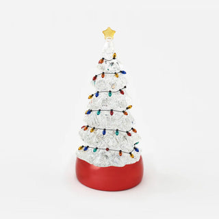 Swirly Glitter Tree with Red Base - Boutique Bella BellaChristmas Tree