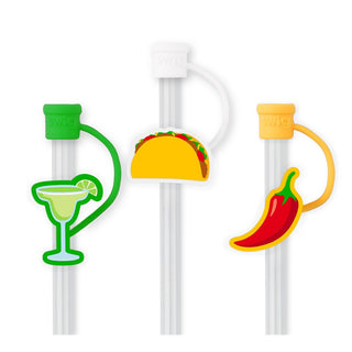 Taco Night Straw Topper Set - Boutique Bella BellaStraw Toppers