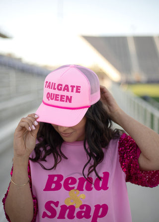 Tailgate Queen Trucker Hat - Boutique Bella Bellatrucker hat