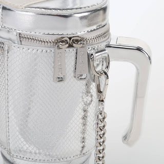 Take A Sip Water Cup - Silver Crossbody - Boutique Bella BellaPurse
