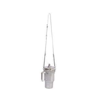 Take A Sip Water Cup - Silver Crossbody - Boutique Bella BellaPurse