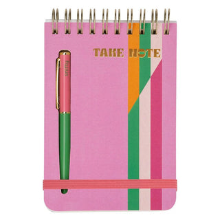 TAKE NOTE notebook + pen set - Boutique Bella Bellanote pad