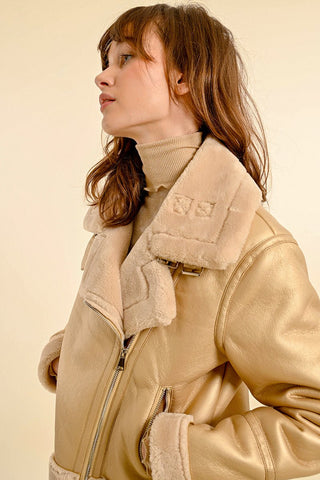 Talk to me Golden Goose Bomber Jacket - Boutique Bella BellaJacket