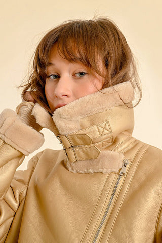 Talk to me Golden Goose Bomber Jacket - Boutique Bella BellaJacket