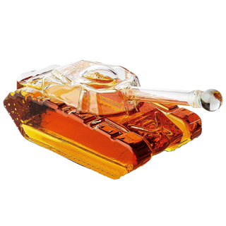 Tank Whiskey Decanter 1000ML Premium Barware Gift Elegant Drinkware Collection - Boutique Bella BellaDecanters