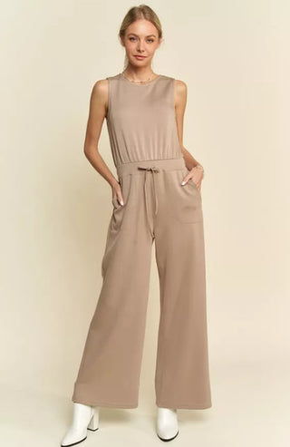 Tantastic Taupe Playsuit - Boutique Bella BellaJumpsuit