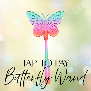 Tap to Pay Butterfly Wand - 3D Printed Credit Card Holder - Boutique Bella BellaTap to Pay Wand