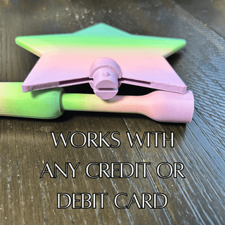 Tap to Pay Magic Star Wand - 3D Printed Credit Card Holder - Boutique Bella BellaTap to Pay Wand