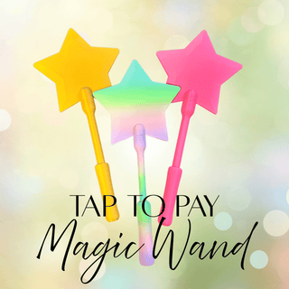 Tap to Pay Magic Star Wand - 3D Printed Credit Card Holder - Boutique Bella BellaTap to Pay Wand