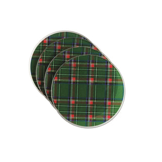 Tartan Coaster Sets - 2 Colors - Boutique Bella BellaChristmas Decor