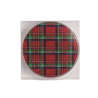 Tartan Coaster Sets - 2 Colors - Boutique Bella BellaChristmas Decor