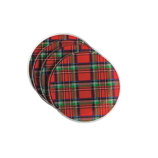 Tartan Coaster Sets - 2 Colors - Boutique Bella BellaChristmas Decor