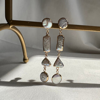 Tatiana Pearl Drop Earring - Boutique Bella BellaEarrings