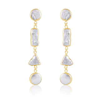 Tatiana Pearl Drop Earring - Boutique Bella BellaEarrings