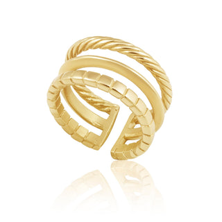 Tatum Layered Ring - Boutique Bella BellaRing