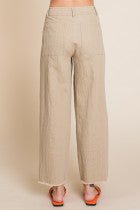 Taupe Wide Leg Pants - Boutique Bella BellaBottoms