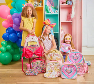 "Taylor" Quilted Hearts Confetti Lunchbox - Boutique Bella Bellalunch Box