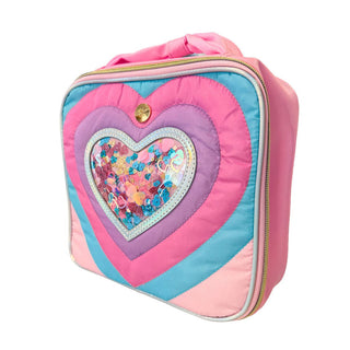 "Taylor" Quilted Hearts Confetti Lunchbox - Boutique Bella Bellalunch Box