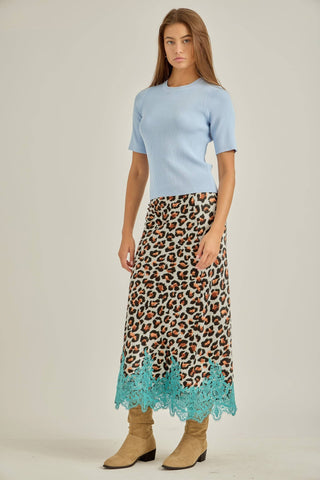 Teal Prowl Maxi - Boutique Bella Bellabottoms