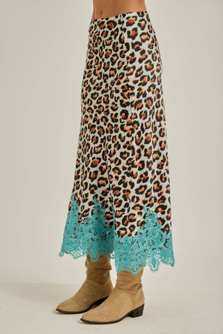 Teal Prowl Maxi - Boutique Bella Bellabottoms