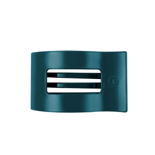 Teal With It Medium Flat Rectangle Hair Clip - Boutique Bella BellaHair Clip